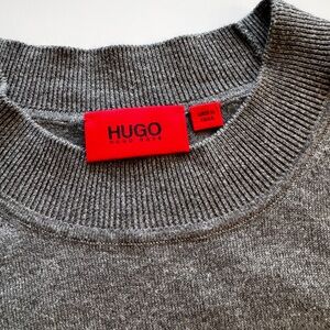 Hugo Boss Gray Men's Sweater